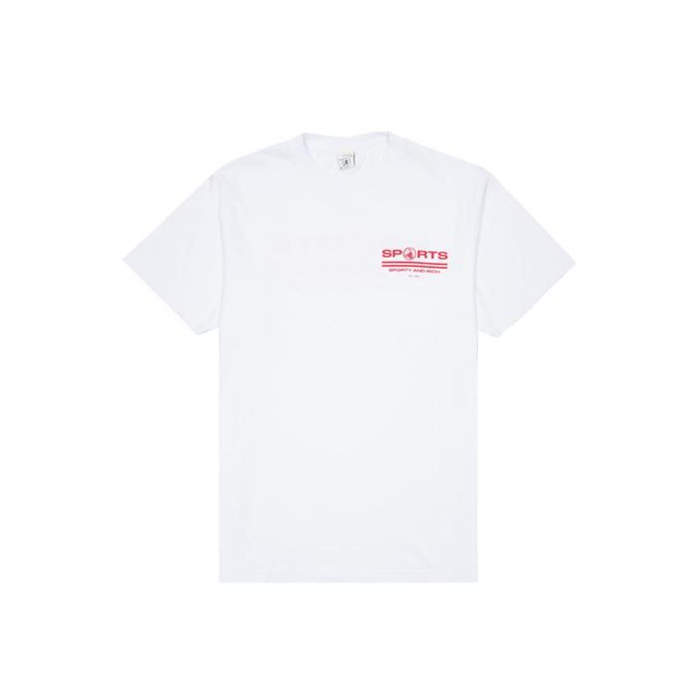 스포티앤리치 스포츠 티셔츠 TS455WH-WHITE