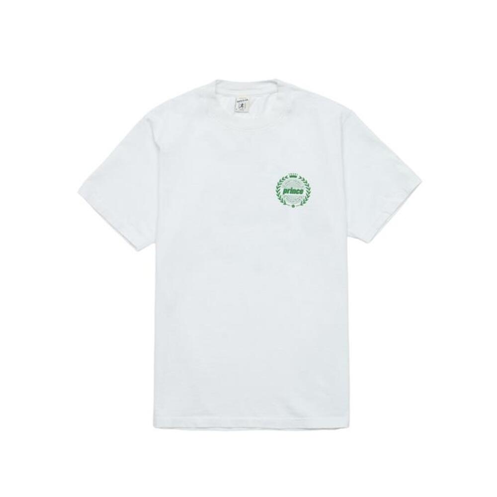 스포티앤리치 공용 프린스 크레스트 반소매 티셔츠 TS522WH