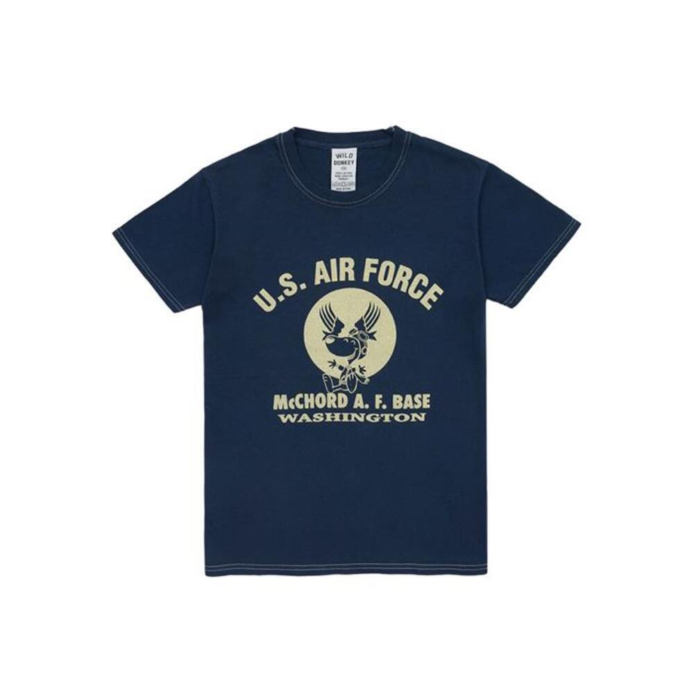 와일드동키 T-AIRFORCE-DYEBLU 티셔츠